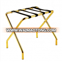 PR-1060, Metal Chrome Hotel Room Foldable Metal Luggage Rack